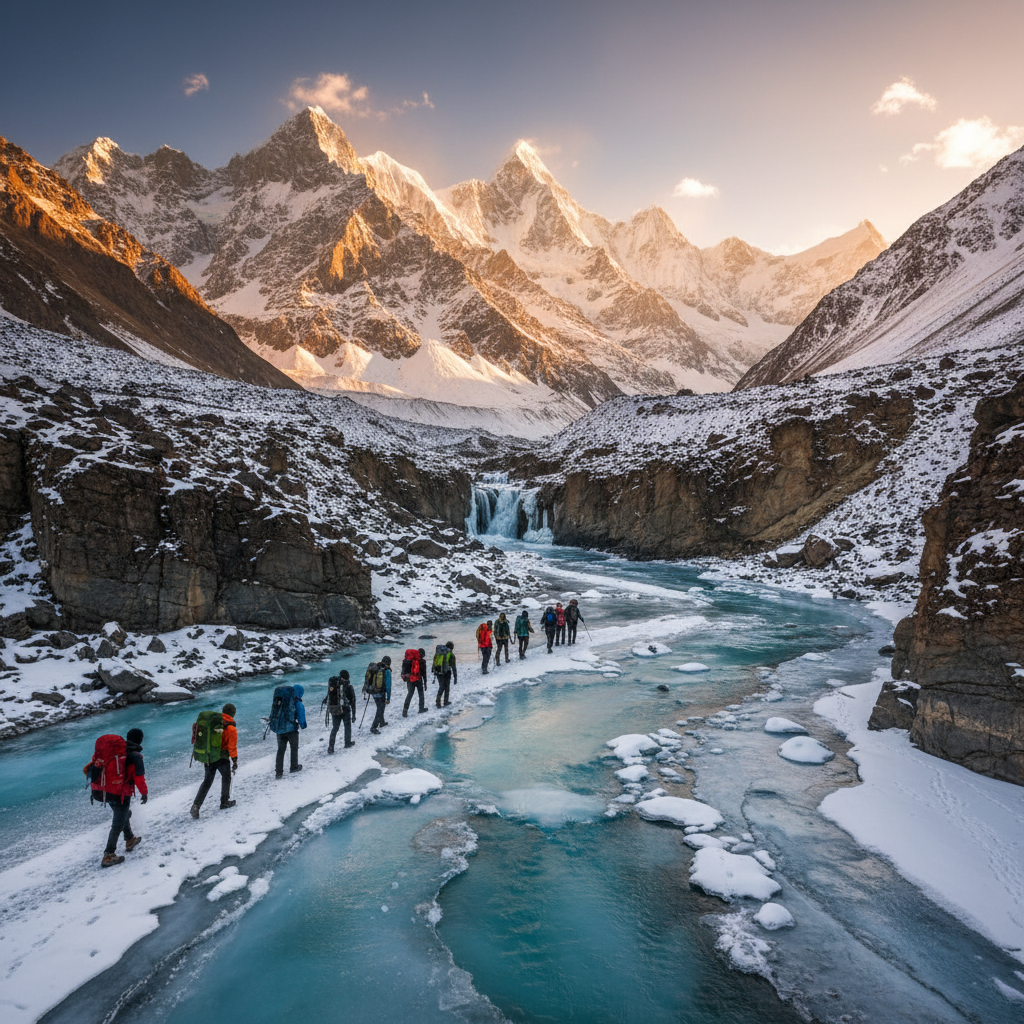 Chadar Trek Difficulty Guide: Navigating the Frozen Zanskar — Kashmir travel guide photo by Mid Holidays