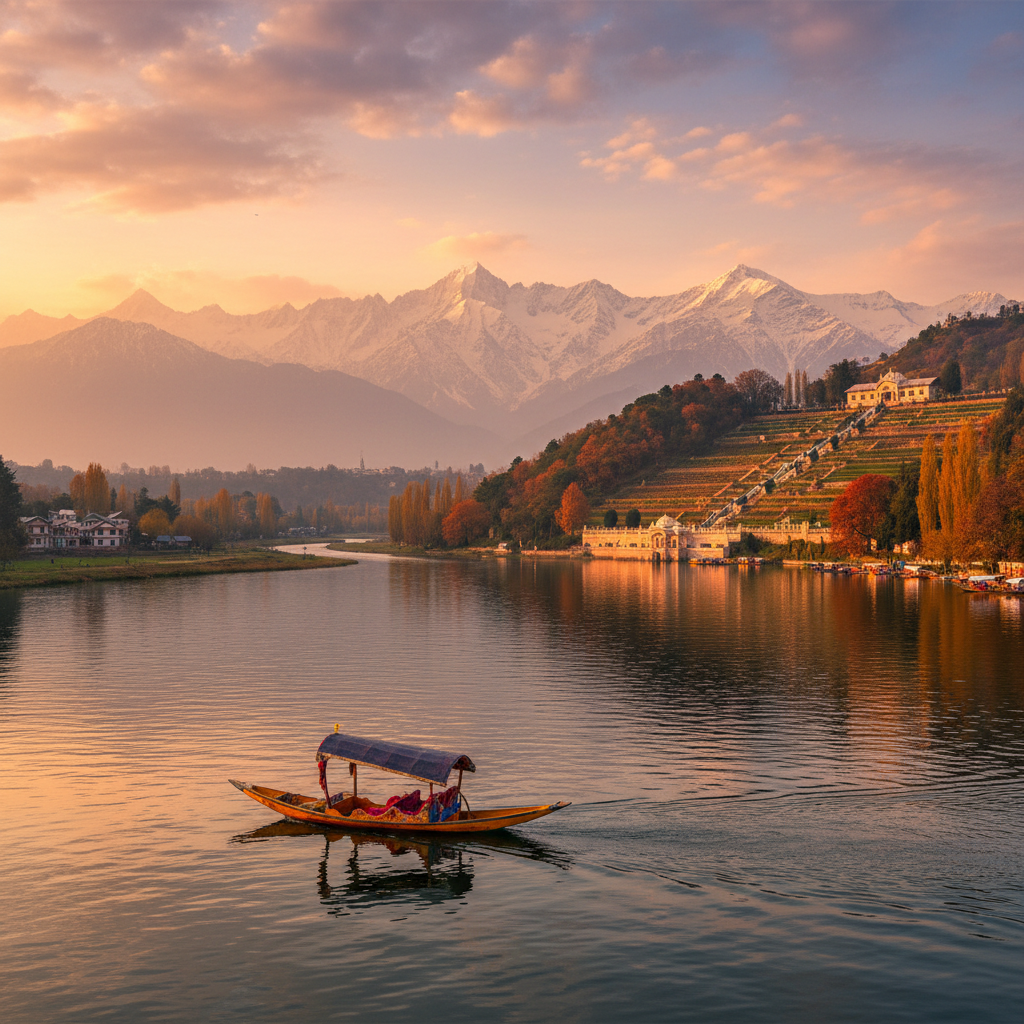 India Multi-City Visa Free Transit Kashmir Guide by Mid Holidays — Kashmir travel guide photo by Mid Holidays