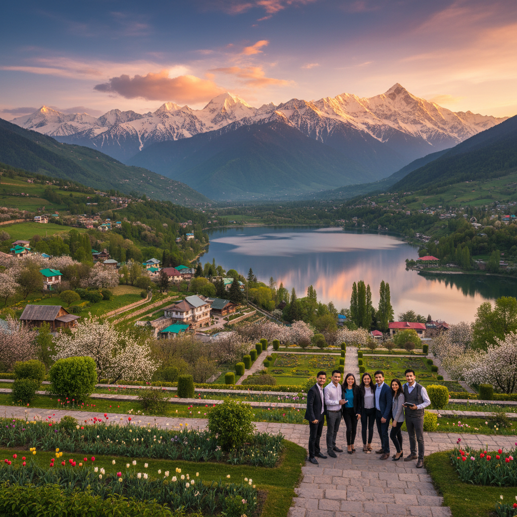 Kashmir Corporate Tour Packages: Best Deals for Team Building — Kashmir travel guide photo by Mid Holidays
