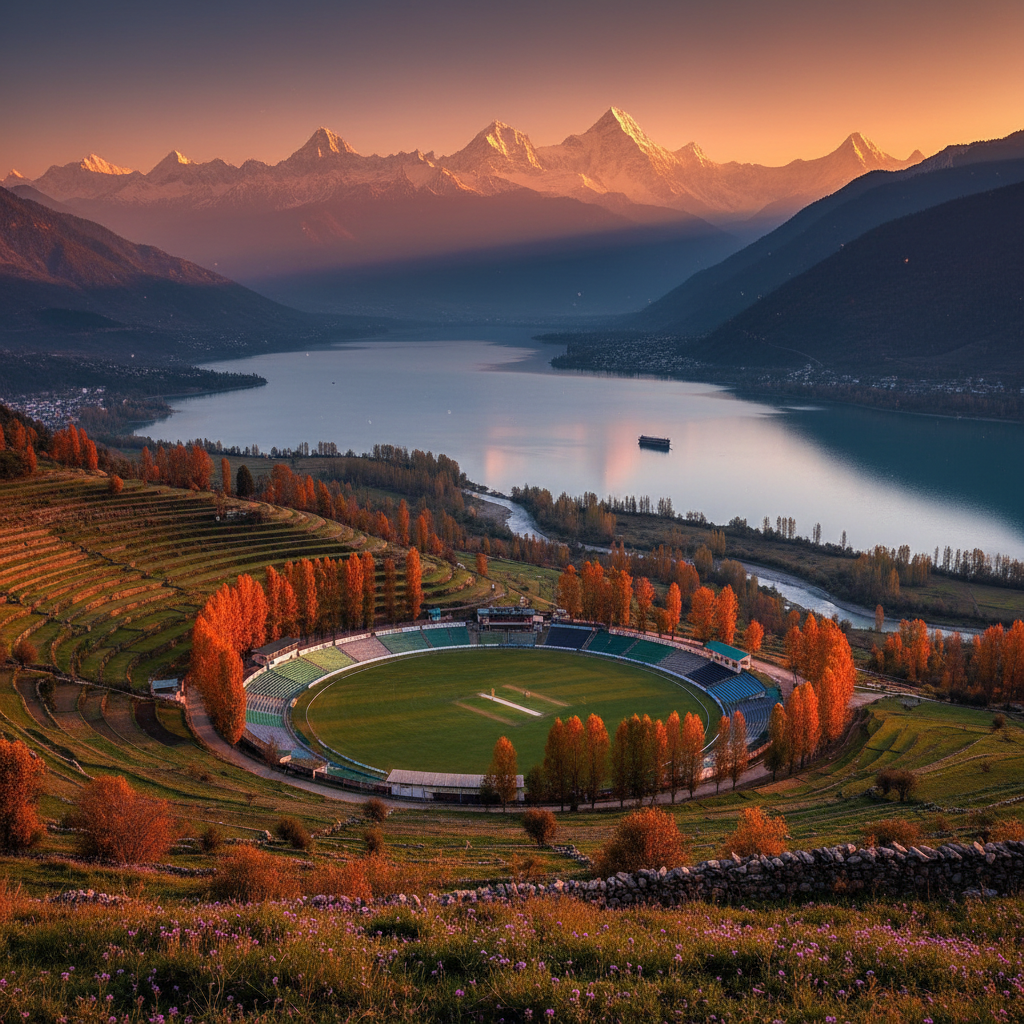 Kashmir Cricket Stadium Guide: Pitches, Facilities & History — Kashmir travel guide photo by Mid Holidays