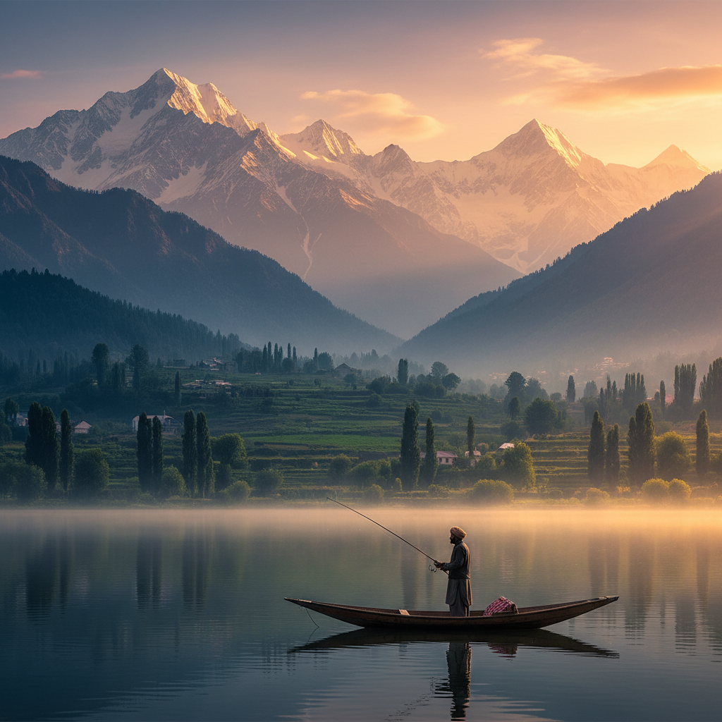 Kashmir Fishing License Guide: Your Angler's Essential Handbook — Kashmir travel guide photo by Mid Holidays