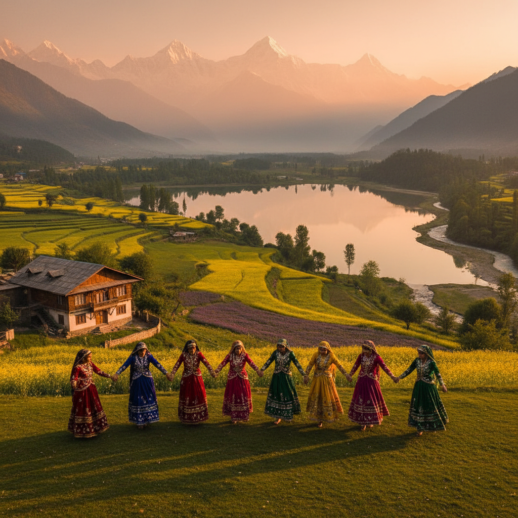 Kashmir Folk Dance Rouf Guide: Experience the Valley's Heartbeat — Kashmir travel guide photo by Mid Holidays