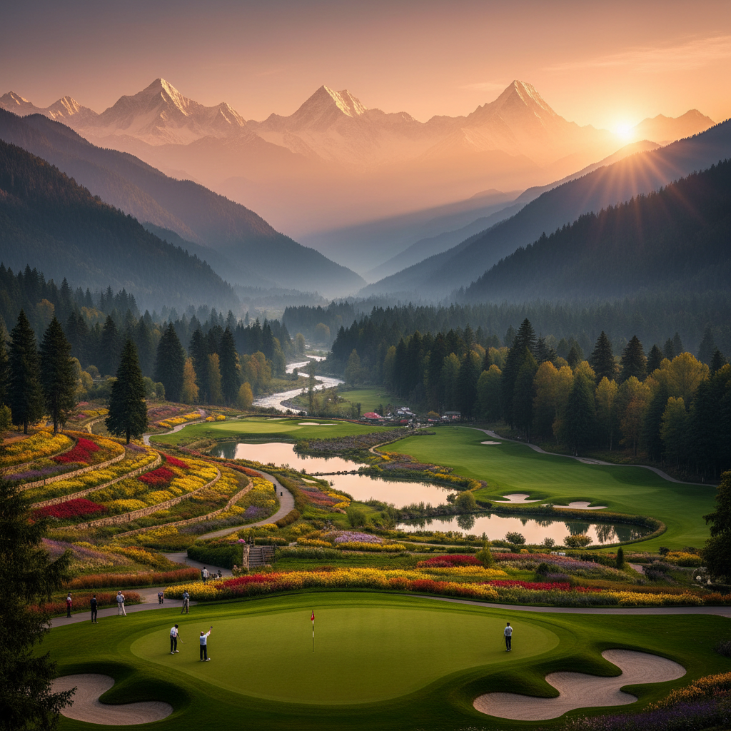 Kashmir Golf Courses Guide: Tee Off in Paradise with Mid Holidays — Kashmir travel guide photo by Mid Holidays