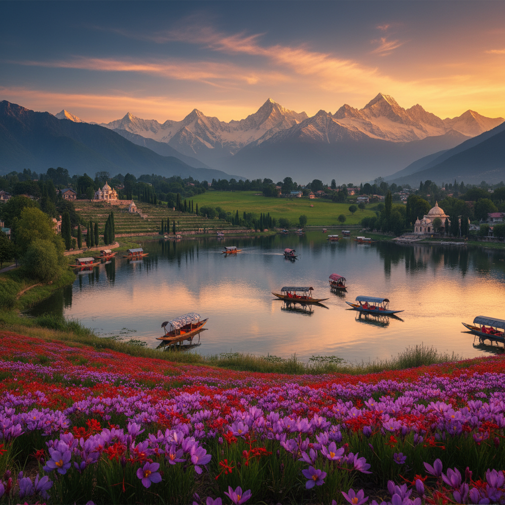 Kashmir Jaane Ka Sahi Time Kya Hai: Your Ultimate Seasonal Guide — Kashmir travel guide photo by Mid Holidays