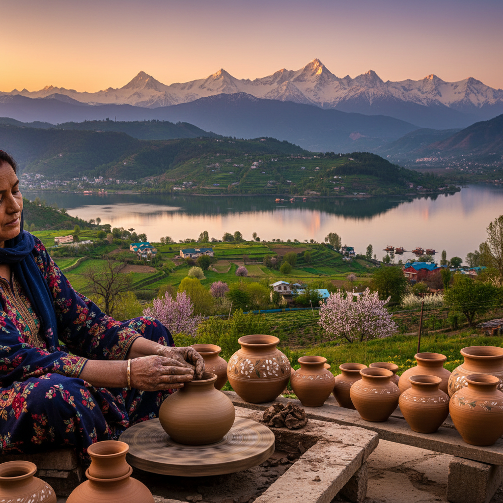 Kashmir Pottery Making: An Immersive Cultural Experience Guide — Kashmir travel guide photo by Mid Holidays