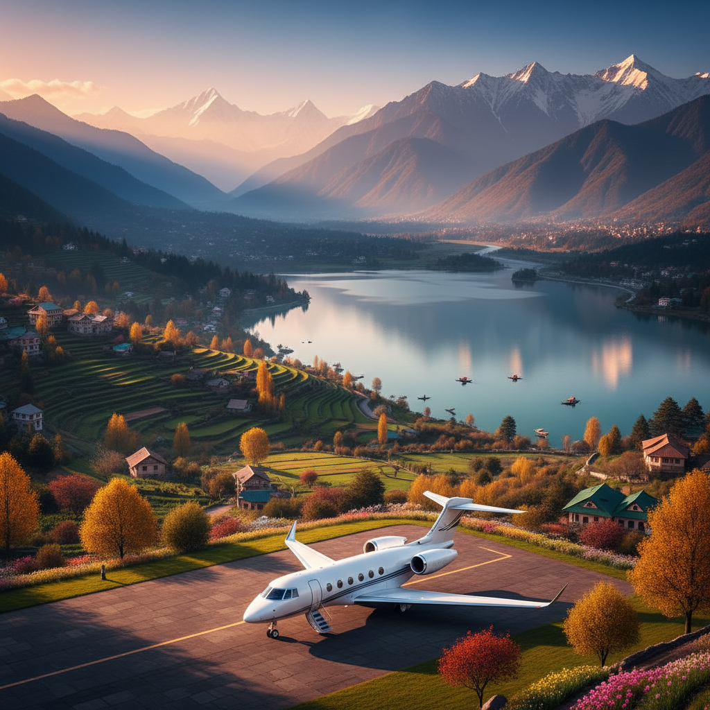 Kashmir Private Jet Charter Guide: Luxury Travel to the Valley — Kashmir travel guide photo by Mid Holidays