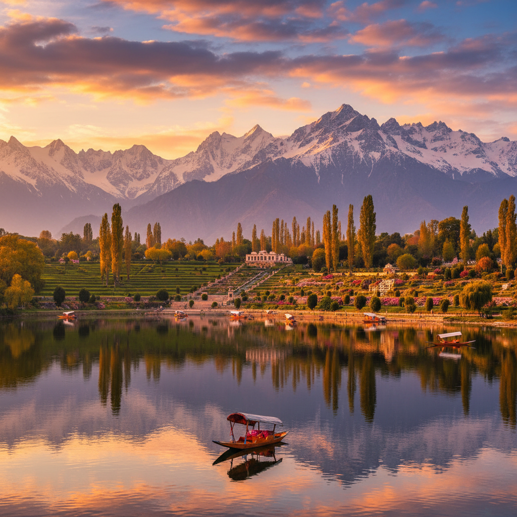 Kashmir with Rajasthan Desert Safari Combo: Himalayan & Desert Dreams — Kashmir travel guide photo by Mid Holidays
