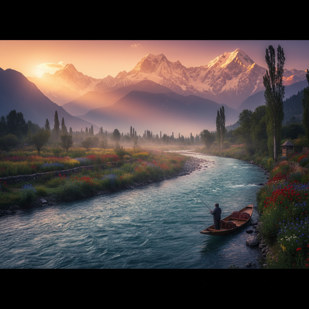 Kashmir Trout Fishing Guide: An Angler's Paradise with Mid Holidays — Kashmir travel guide photo by Mid Holidays