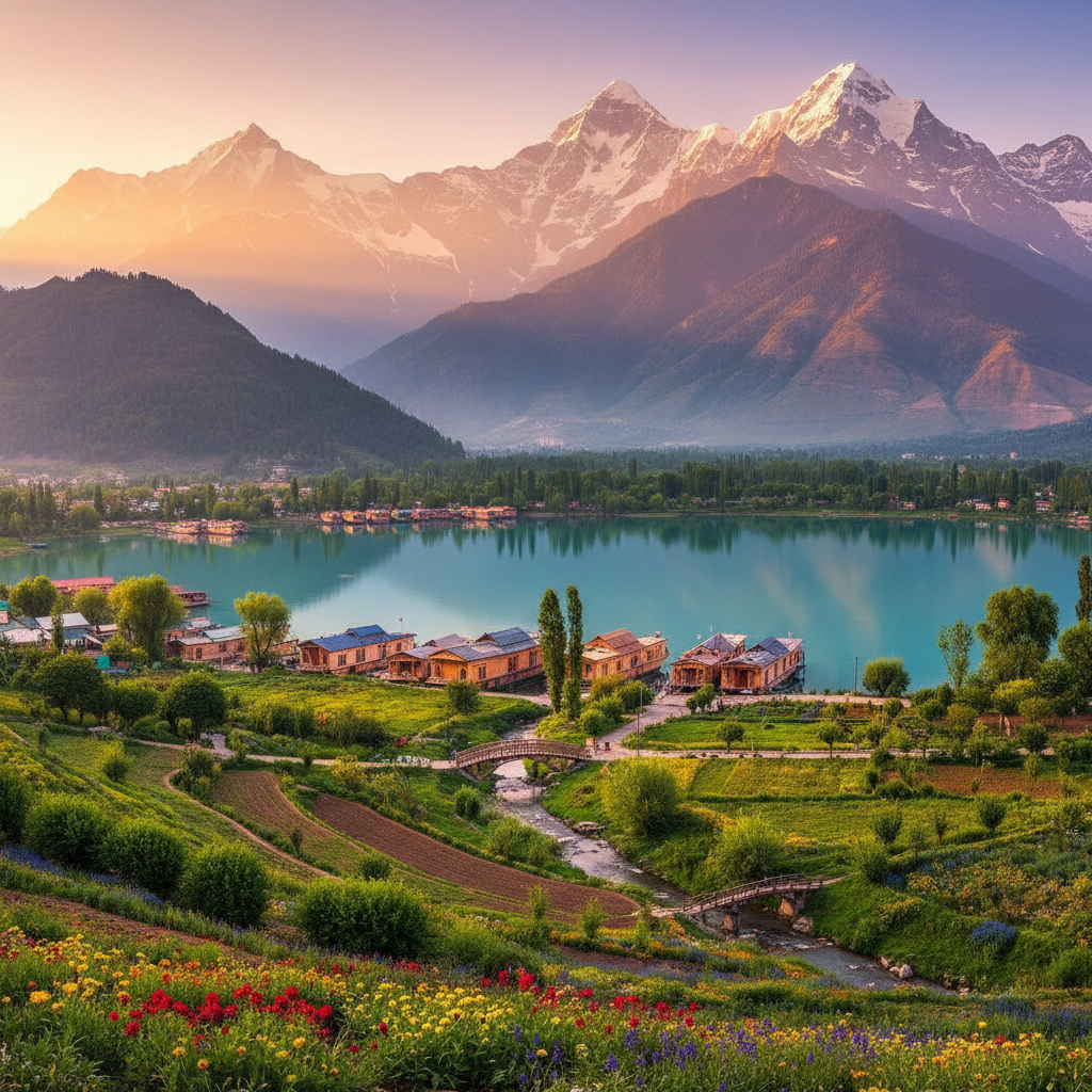 Kashmir Weather Forecast Tools Guide: Plan Your Perfect Trip — Kashmir travel guide photo by Mid Holidays