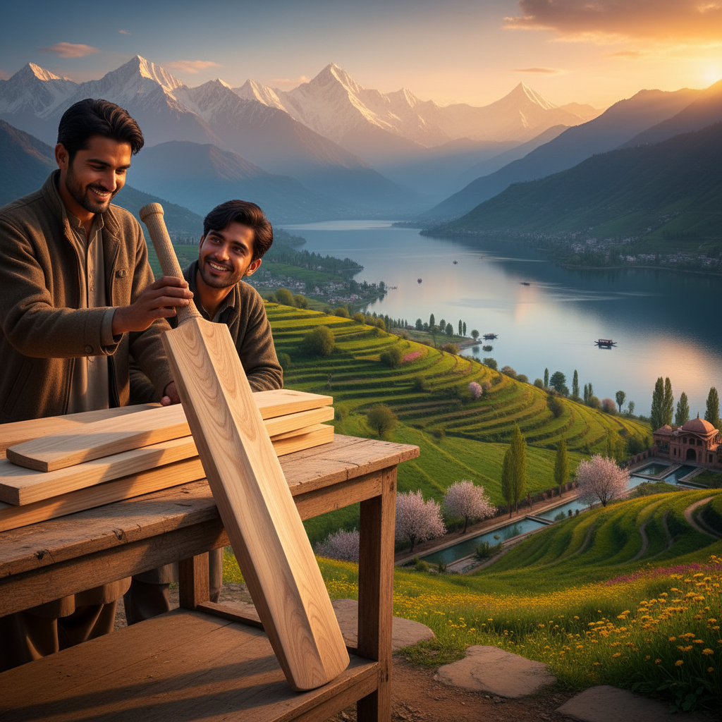 Kashmir Willow Cricket Bat Buying Guide: Find Your Perfect Bat — Kashmir travel guide photo by Mid Holidays