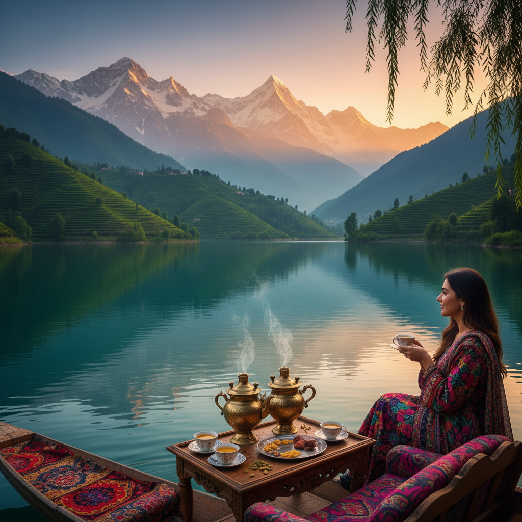 Kashmiri Kahwa Tea Guide: Sip the Essence of the Valley — Kashmir travel guide photo by Mid Holidays