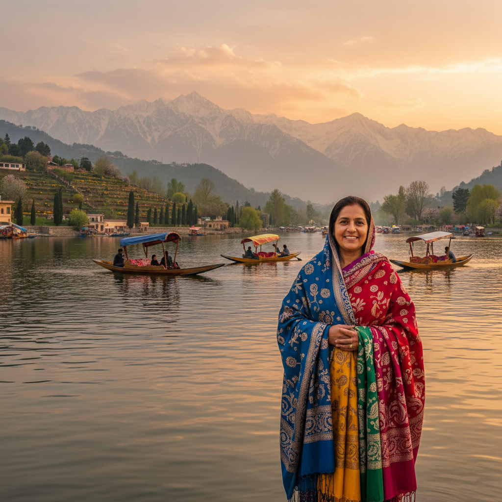Kashmiri Pashmina Shawl Buying Guide: Authenticity & Quality — Kashmir travel guide photo by Mid Holidays