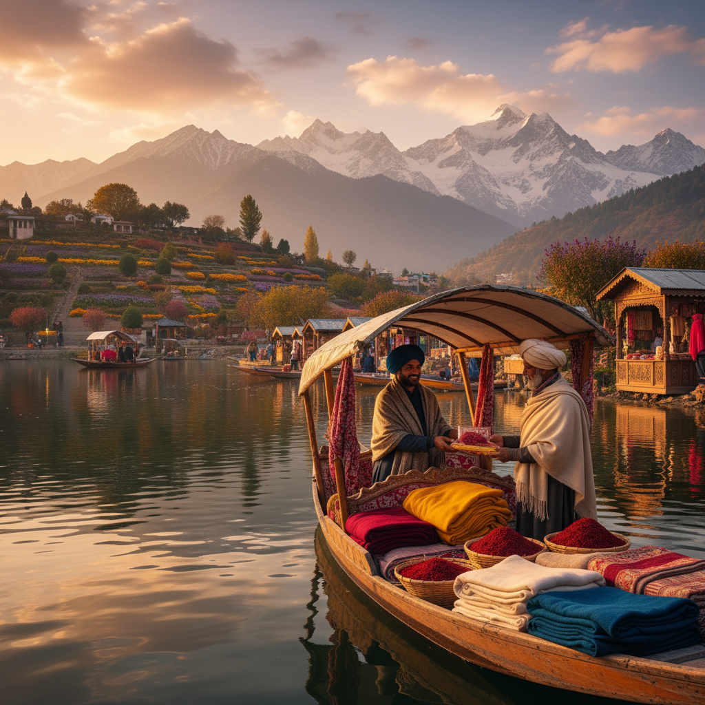 Kashmiri Shopping Guide: Pashmina, Saffron & Local Crafts — Kashmir travel guide photo by Mid Holidays