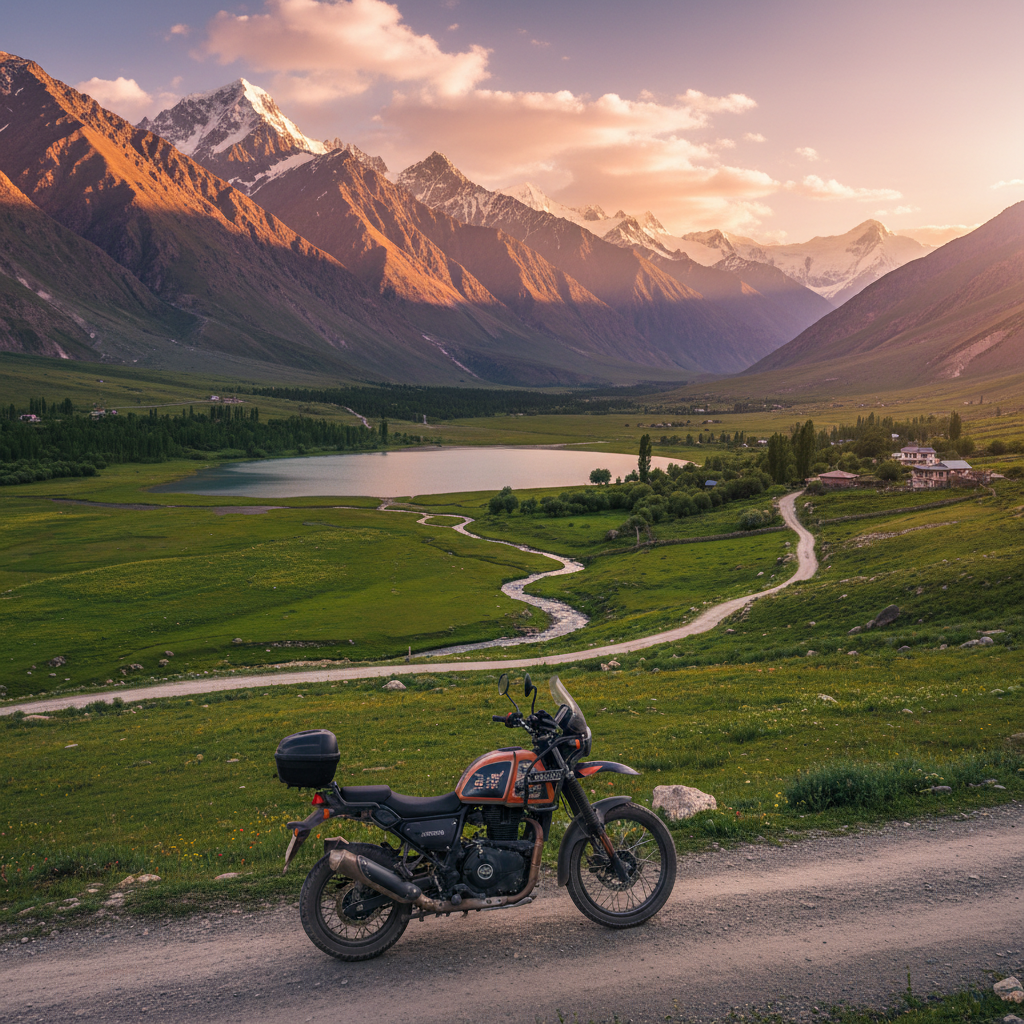 Ladakh Bike Trip Guide Royal Enfield: Routes, Permits & Tips — Kashmir travel guide photo by Mid Holidays