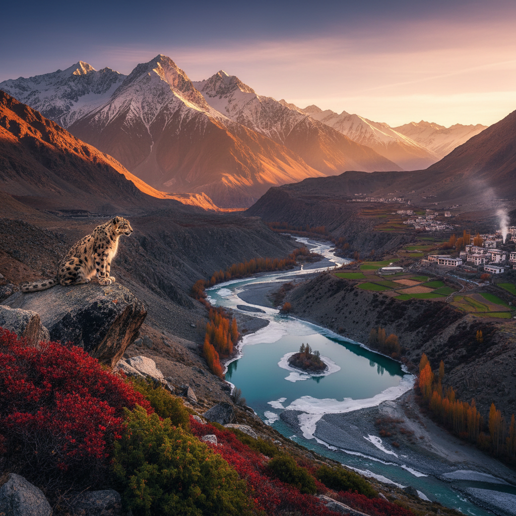 Ladakh Snow Leopard Spotting Guide: Your Ultimate Mid Holidays Trip — Kashmir travel guide photo by Mid Holidays