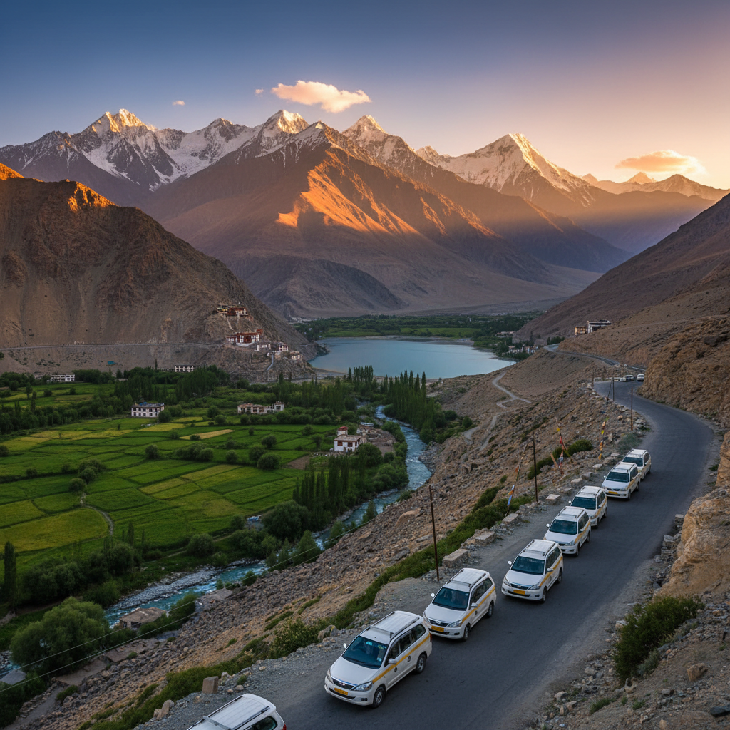 Leh Ladakh Taxi Service: Your Guide to Reliable Journeys — Kashmir travel guide photo by Mid Holidays
