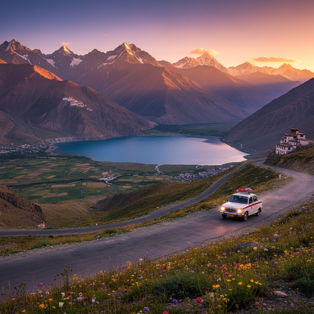 Leh to Chang La Taxi Service: Your Ultimate High-Altitude Journey Guide — Kashmir travel guide photo by Mid Holidays