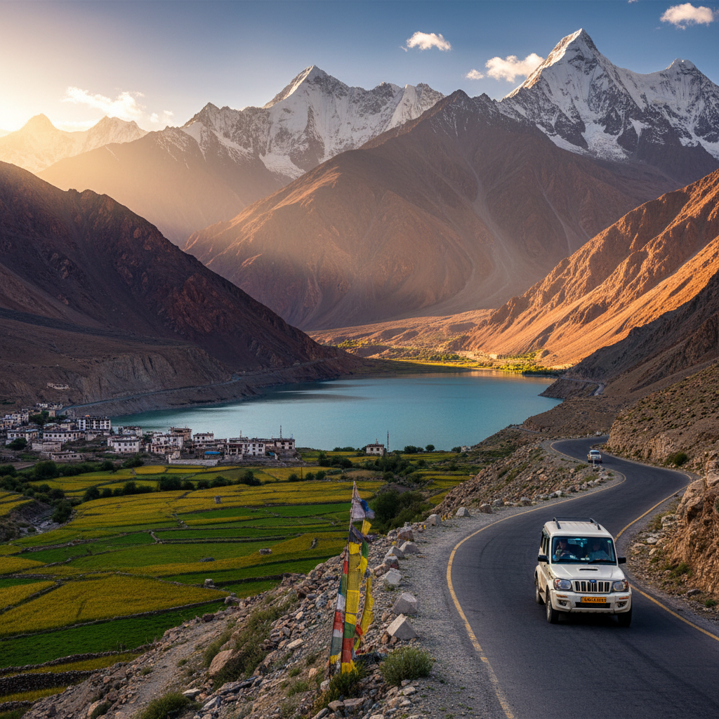 Leh to Hanle Taxi: Your Ultimate Travel Guide for a High-Altitude Journey — Kashmir travel guide photo by Mid Holidays