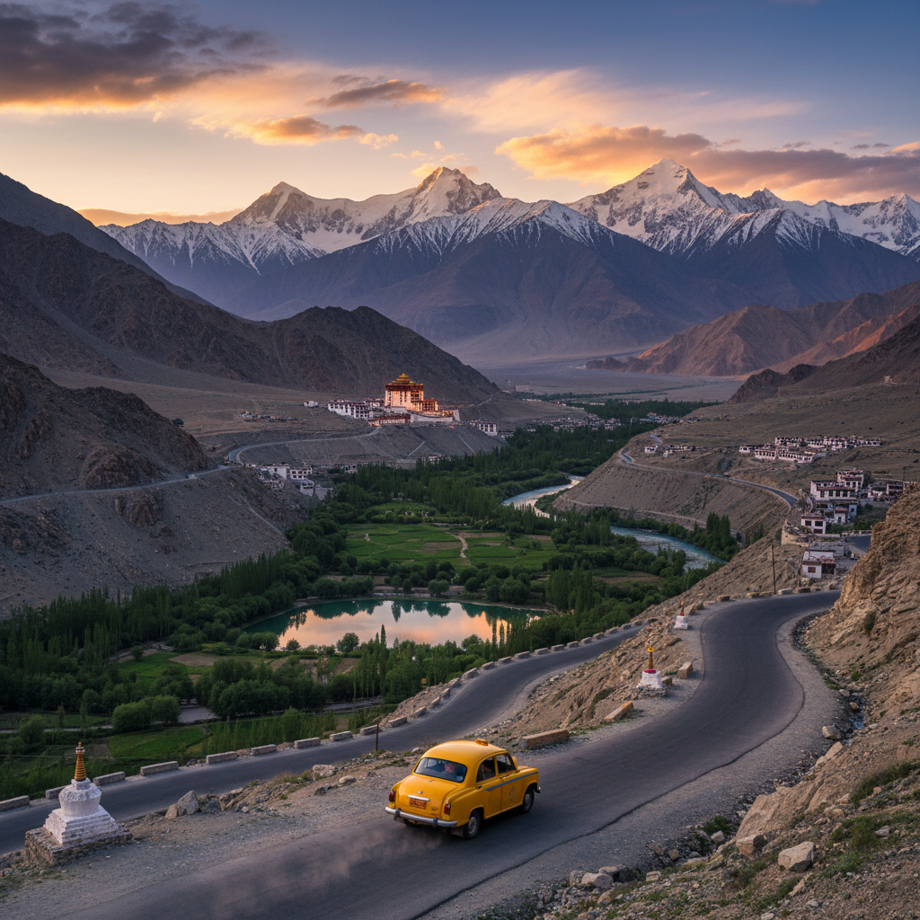Leh to Hemis Taxi: Your Ultimate Guide to a Monastic Journey — Kashmir travel guide photo by Mid Holidays