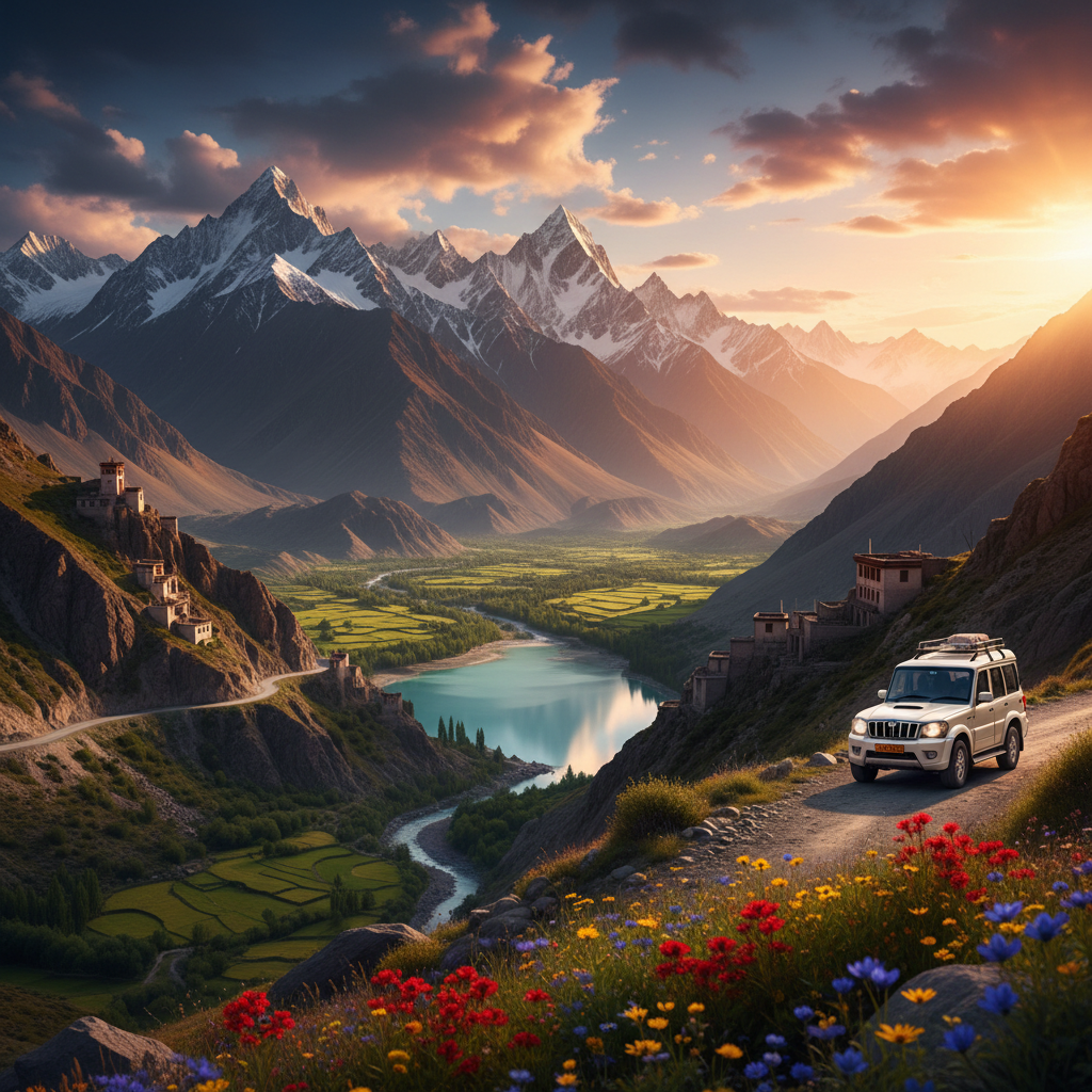 Leh to Lamayuru Taxi: Your Ultimate Guide to a Scenic Journey — Kashmir travel guide photo by Mid Holidays