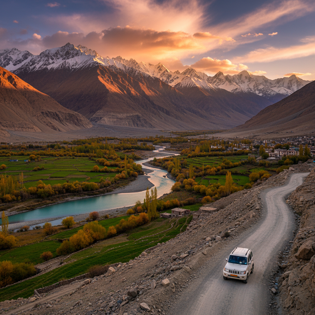Leh to Turtuk Taxi: Your Ultimate Border Village Guide — Kashmir travel guide photo by Mid Holidays