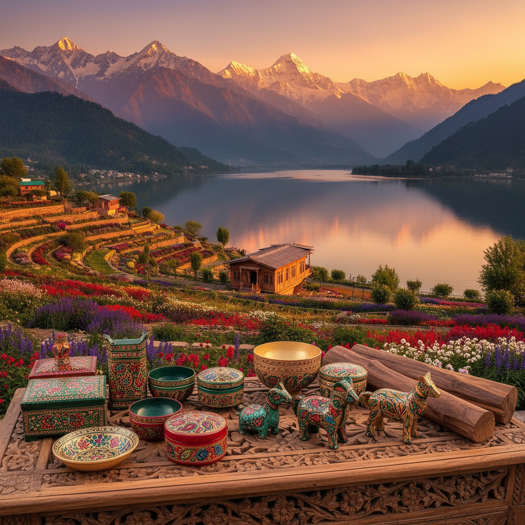 Kashmiri Papier Mache & Walnut Wood Handicrafts Guide — Kashmir travel guide photo by Mid Holidays